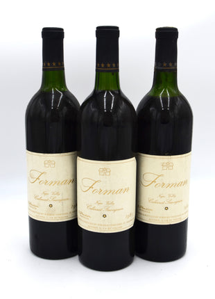 1983 Forman Cabernet Sauvignon, St. Helena, Napa Valley