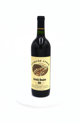 1998 Diamond Creek Cabernet Sauvignon, Gravelly Meadow, Napa Valley