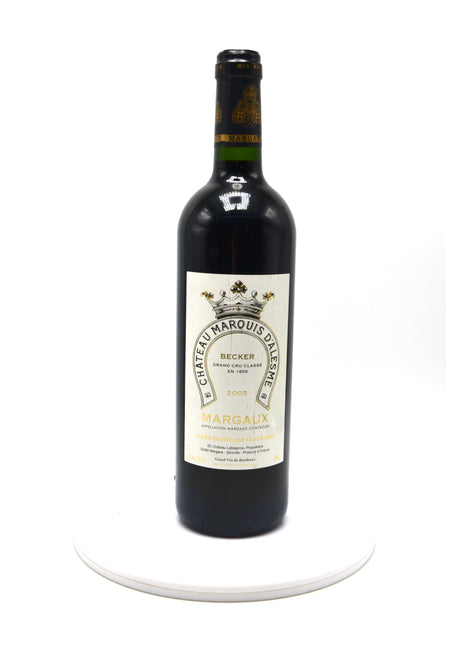 2005 Château Marquis d'Alesme Becker, Margaux