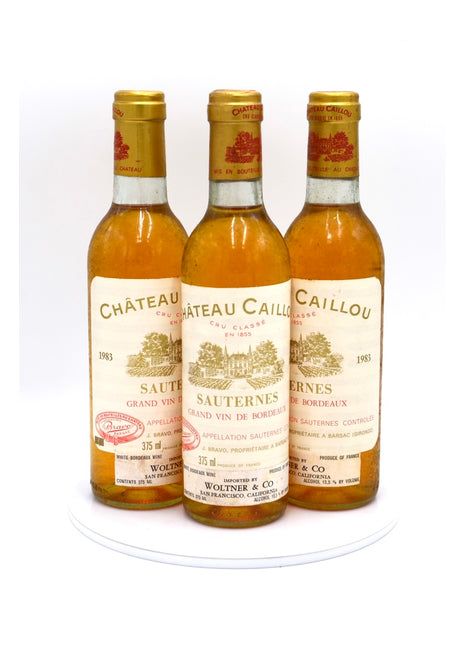 1983 Château Caillou, Barsac (half-bottle)