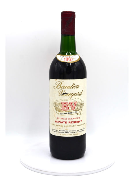 1967 Beaulieu Vineyard Georges de Latour Private Reserve Cabernet Sauvignon, Napa Valley