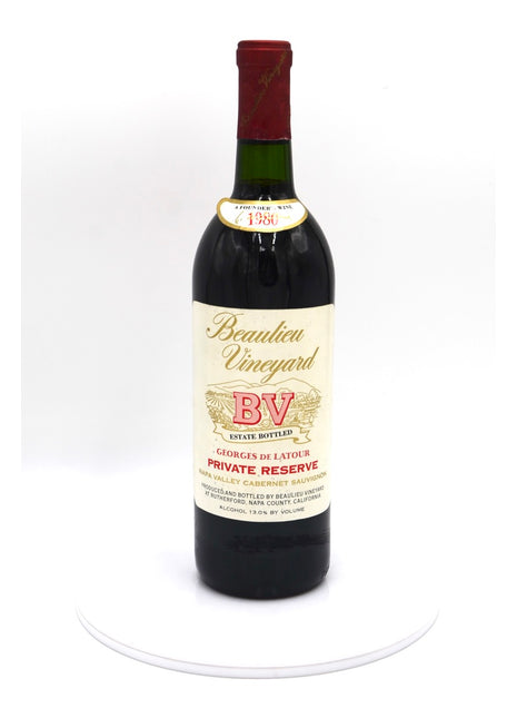1980 Beaulieu Vineyard Georges de Latour Private Reserve Cabernet Sauvignon, Napa Valley