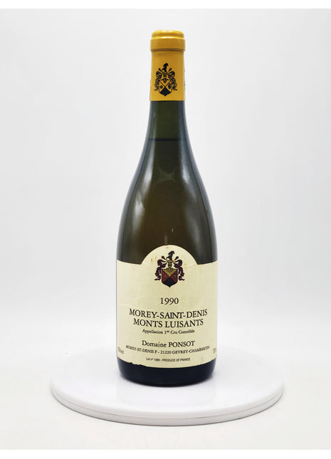 1990 Domaine Ponsot Morey-Saint-Denis Blanc, Clos des Monts Luisants, Vieille Vignes, Premier Cru