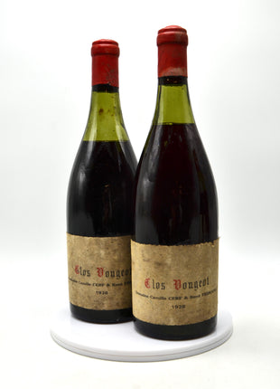 1928 Camille Cerf & Rene Fribourg Clos Vougeot