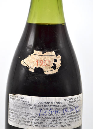 1953 Domaine M. Doudet-Naudin Le Corton, Grand Cru