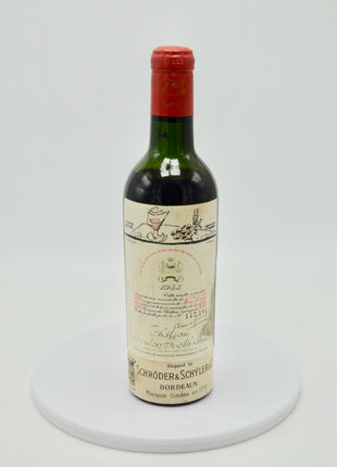 1955 ChâteauMouton Rothschild, Pauillac (half-bottle)