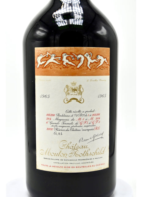 1965 Château Mouton Rothschild, Pauillac (double-magnum)