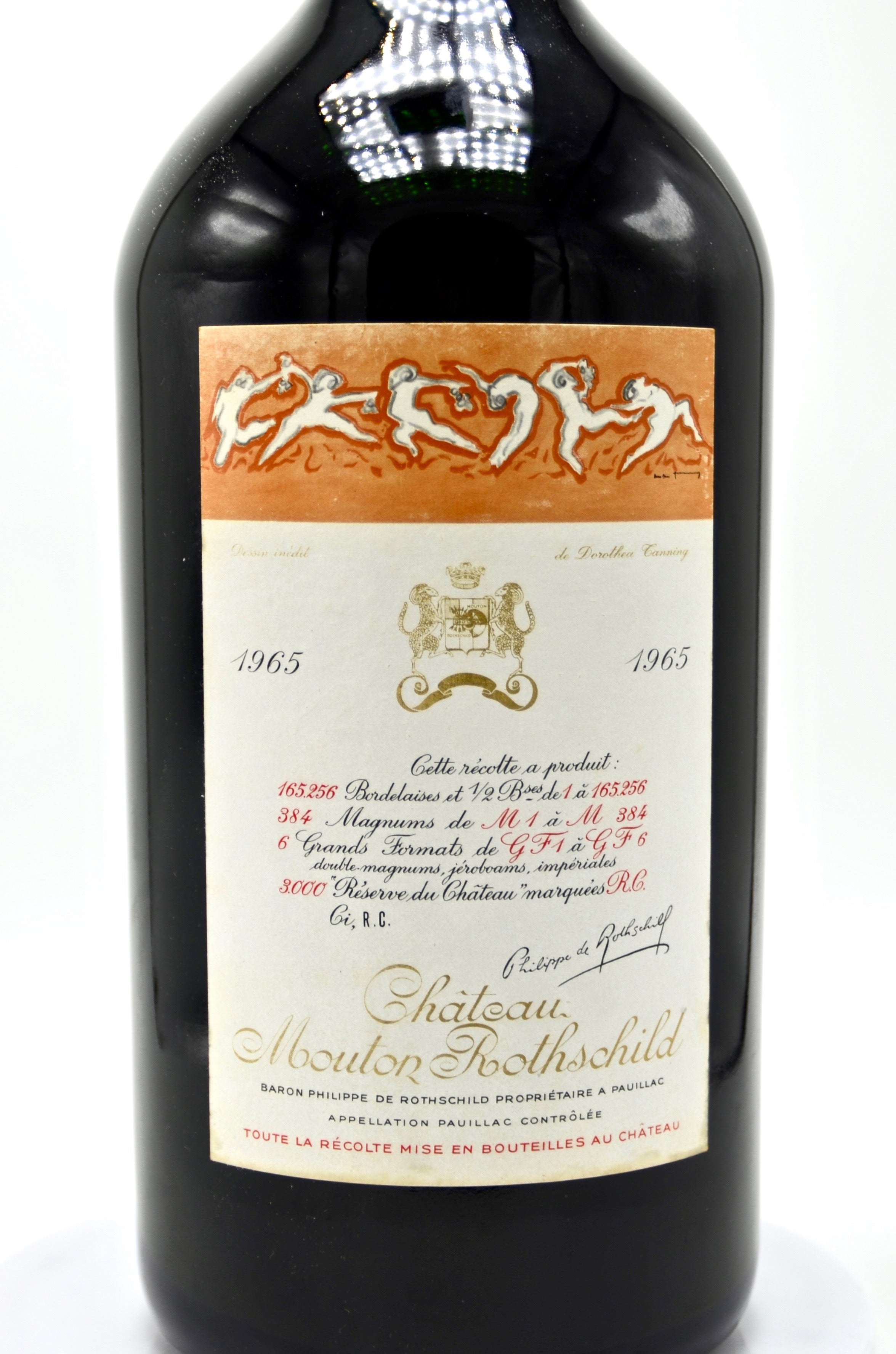 箱付】・Chateau Mouton Rothschild 1965 赤ワイン 1965_3 箱付】・Chateau Mouton Rothschild 1965 赤ワイン 1965_3