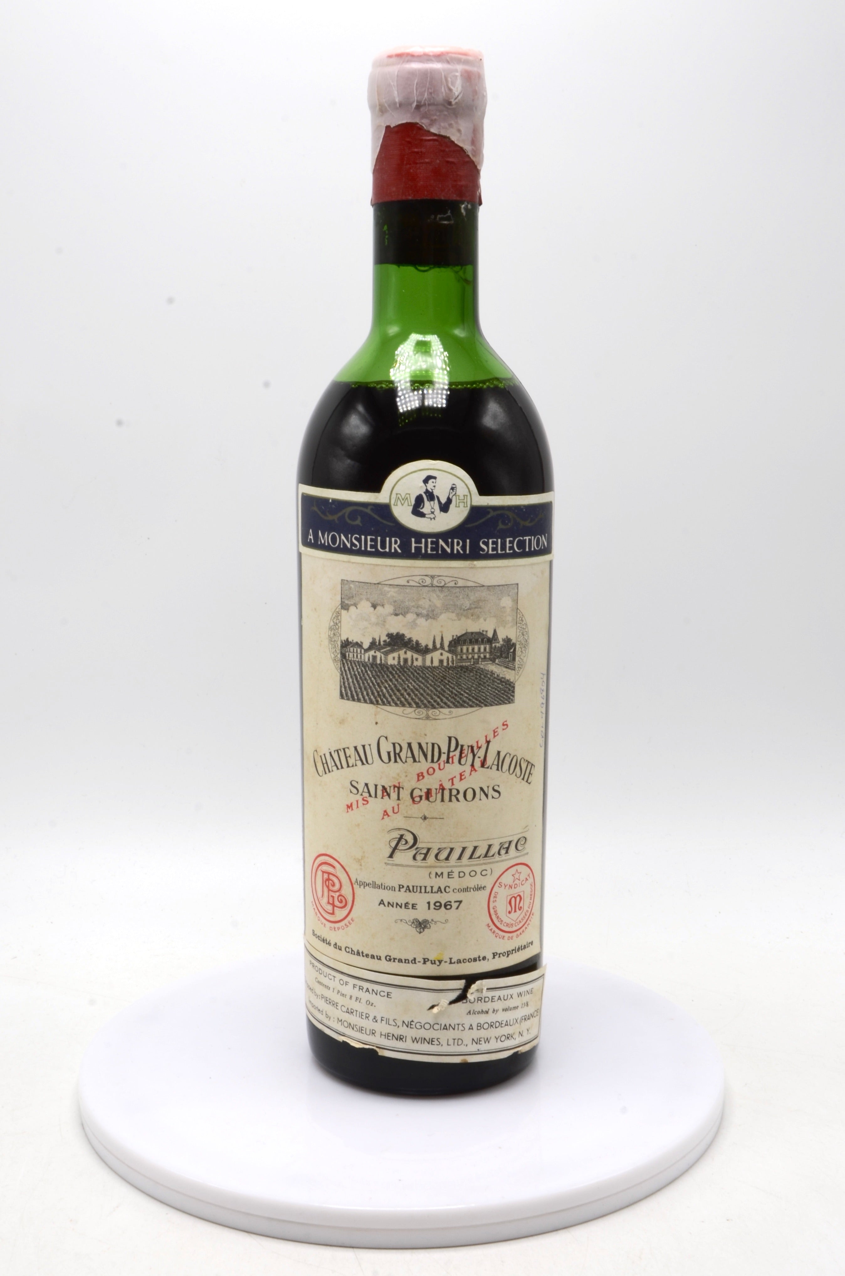 1967 Château Lacoste, – Wine Consigners Inc.