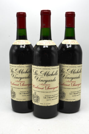 1970 Château Ste. Michelle Cabernet Sauvignon, Columbia Valley, Washington