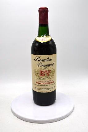 1971 Beaulieu Vineyard Georges de Latour Private Reserve Cabernet Sauvignon, Napa Valley