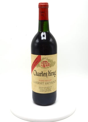 1971 Charles Krug Cabernet Sauvignon, Vintage Selection, Napa Valley
