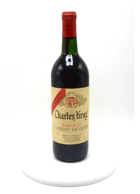 1971 Charles Krug Cabernet Sauvignon, Vintage Selection, Napa Valley