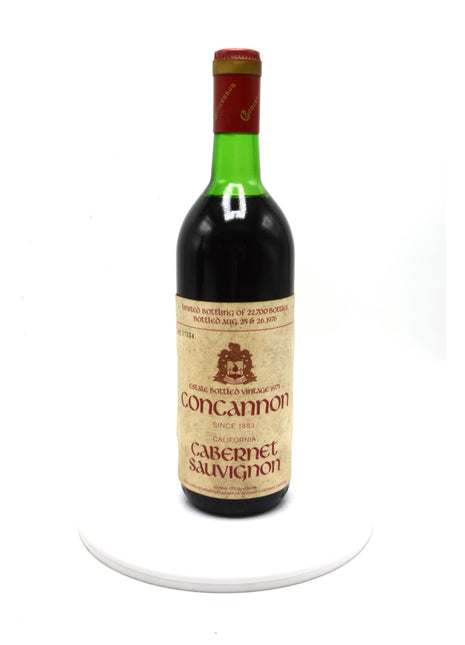 1971 Concannon Vineyard Cabernet Sauvignon, Paso Robles
