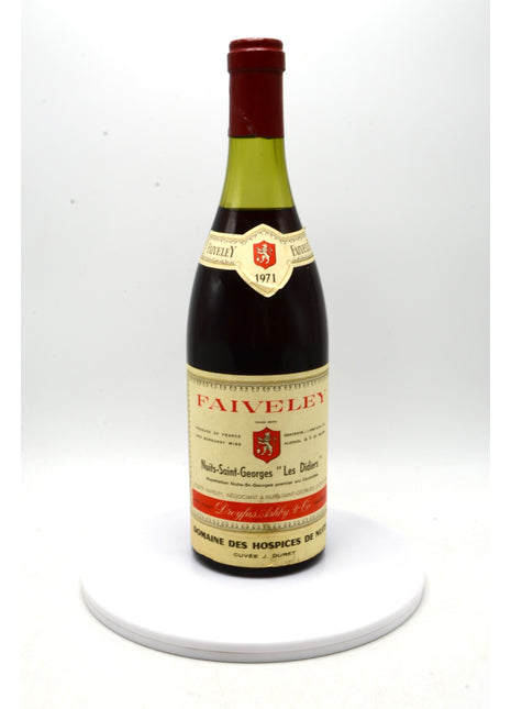 1971 Domaine Faiveley Nuits-Saint-Georges, Les Didiers, Premier Cru