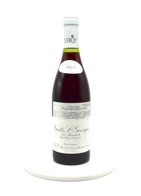 1971 Maison Leroy Nuits St. Georges, Les Boudots, Premier Cru
