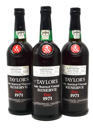 1971 Taylor Fladgate Late Bottled Vintage Port