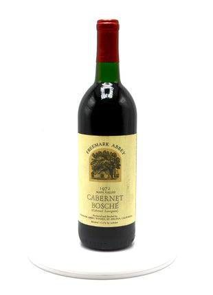 1972 Freemark Abbey Cabernet Sauvignon, Bosche Vineyard, Napa Valley
