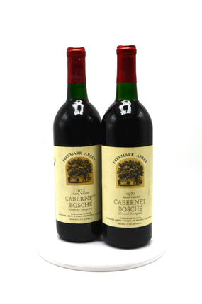 1972 Freemark Abbey Cabernet Sauvignon, Bosche Vineyard, Napa Valley