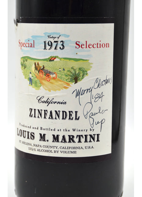 1973 Louis M. Martini Zinfandel, Special Selection, Napa Valley (magnum)