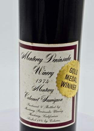 1974 Monterey Peninsula Winery Cabernet Sauvignon, Monterey County, Sonoma