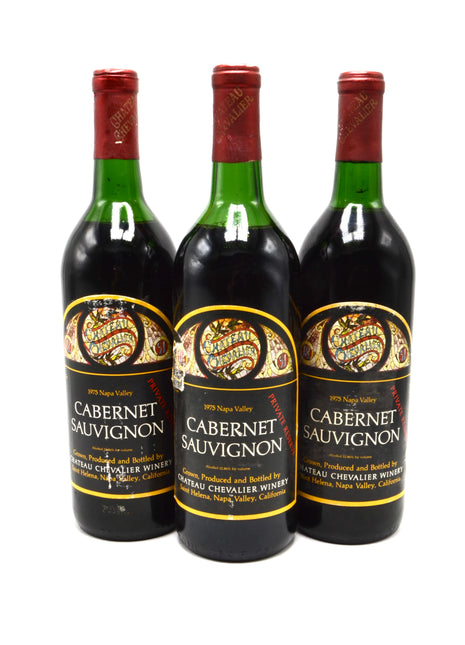 1975 Chateau Chevalier Private Reserve Cabernet Sauvignon, Saint Helena, Napa Valley