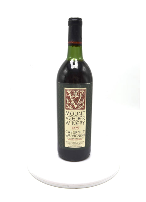 1975 Mount Veeder Winery Cabernet Sauvignon, Bernstein Vineyards, Napa Valley