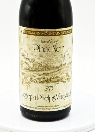 1975 Joseph Phelps Pinot Noir, Heinemann Mountain Vineyard, Napa Valley