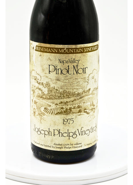 1975 Joseph Phelps Pinot Noir, Heinemann Mountain Vineyard, Napa Valley
