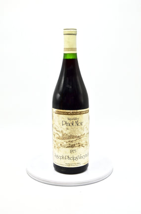 1975 Joseph Phelps Pinot Noir, Heinemann Mountain Vineyard, Napa Valley