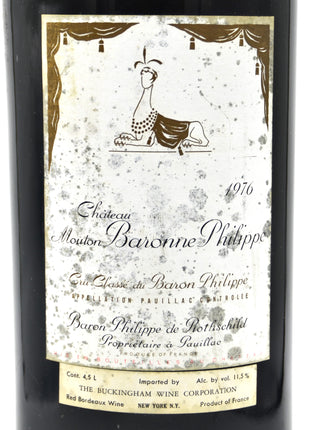 1976 Château Mouton Baron Philippe, Pauillac (jeroboam)