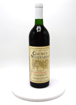 1976 Caymus Cabernet Sauvignon, Special Selection, Rutherford, Napa Valley [SIGNED BY CHARLES WAGNER]