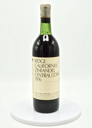 1976 Ridge Vineyards Zinfandel, Central Coast