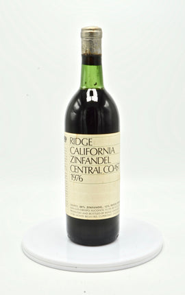 1976 Ridge Vineyards Zinfandel, Central Coast