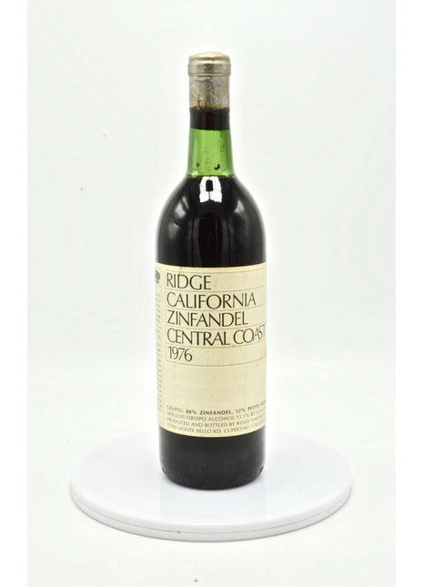 1976 Ridge Vineyards Zinfandel, Central Coast