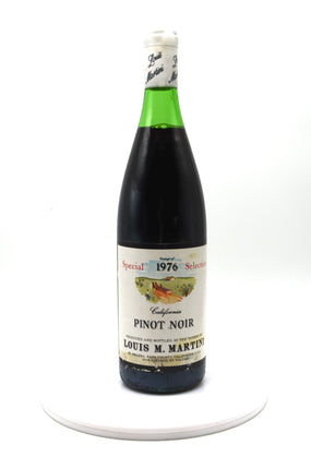 1976 Louis M. Martini Pinot Noir, Special Selection, Napa Valley
