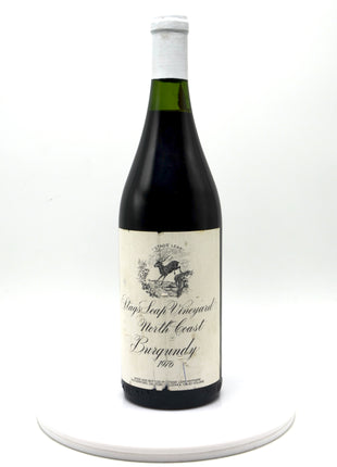 1976 Stags' Leap Winery Burgundy, North Coast