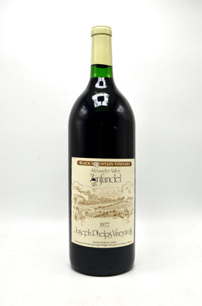 1977 Joseph Phelps Vineyards Zinfandel, Black Mountain Vineyard, Alexander Valley (magnum)