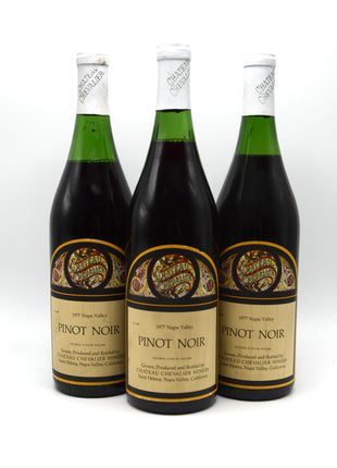1977 Chateau Chevalier Pinot Noir, Saint Helena, Napa Valley