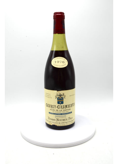 1978 Pierre Bouree Fils Gevrey-Chambertin, Clos de la Justice, Monopole