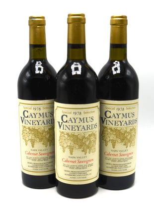 1978 Caymus Cabernet Sauvignon, Special Selection, Rutherford, Napa Valley