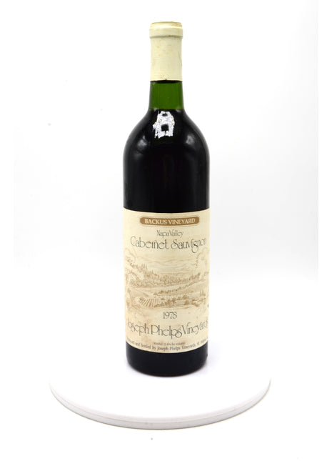 1978 Joseph Phelps Vineyards Cabernet Sauvignon, Backus Vineyard, Napa Valley