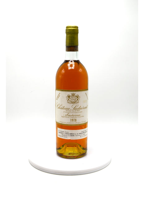 1978 Château Suduiraut, Sauternes