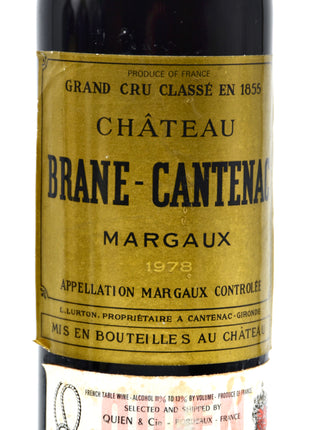 1978 Château Brane-Cantenac, Margaux