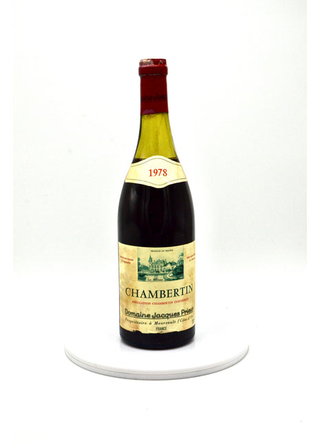 1978 Domaine Jacques Prieur Chambertin, Grand Cru