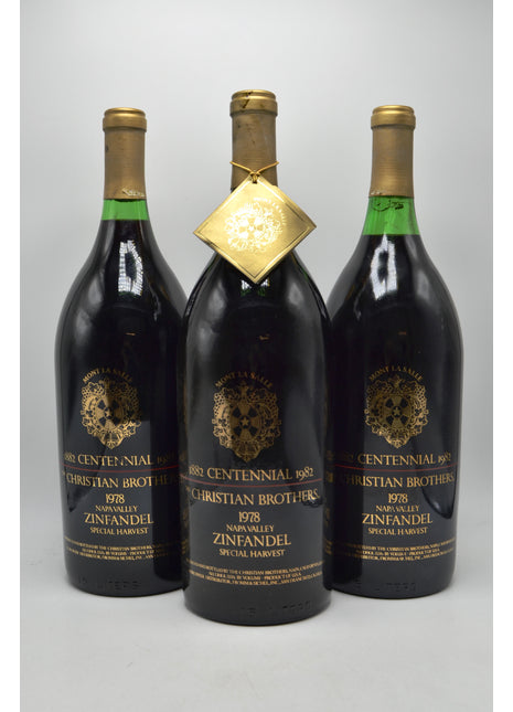 1978 Christian Brothers Zinfandel, Mont La Salle Vineyard, Napa Valley (magnum)
