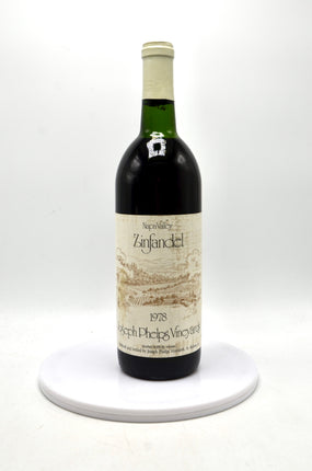 1978 Joseph Phelps Vineyards Zinfandel, Napa Valley