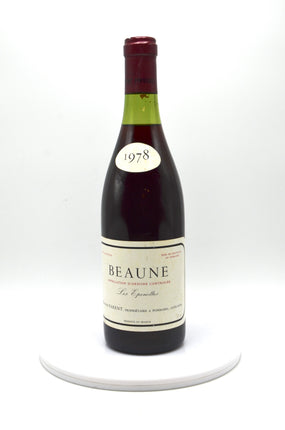 1978 Domaine Parent Beaune Rouge, Les Epenottes, Premier Cru