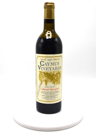 1980 Caymus Cabernet Sauvignon, Special Selection, Rutherford, Napa Valley
