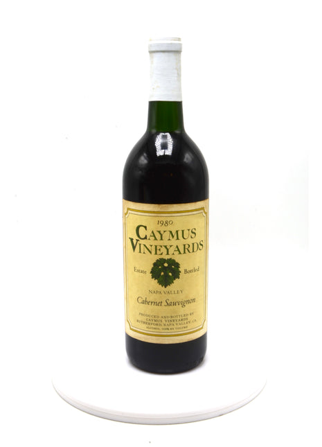 1980 Caymus Cabernet Sauvignon, Rutherford, Napa Valley